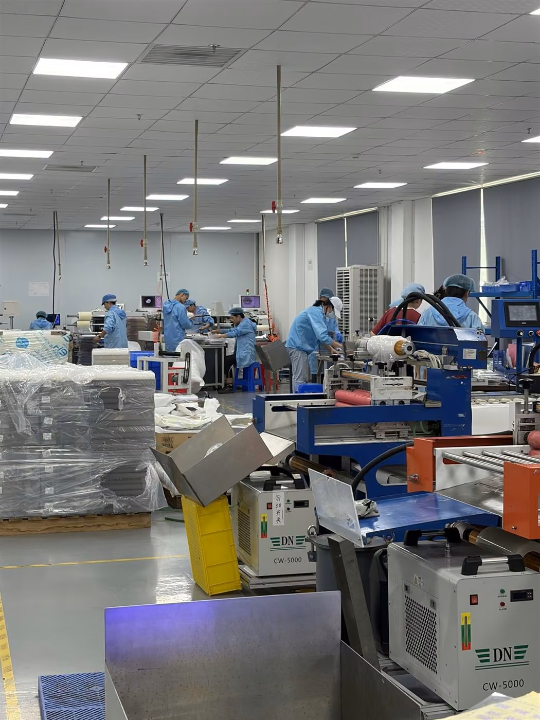 PVC injection moulding